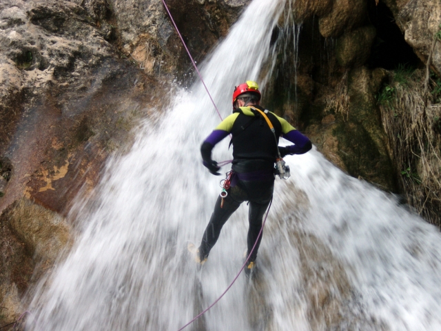 que cascada tan chula